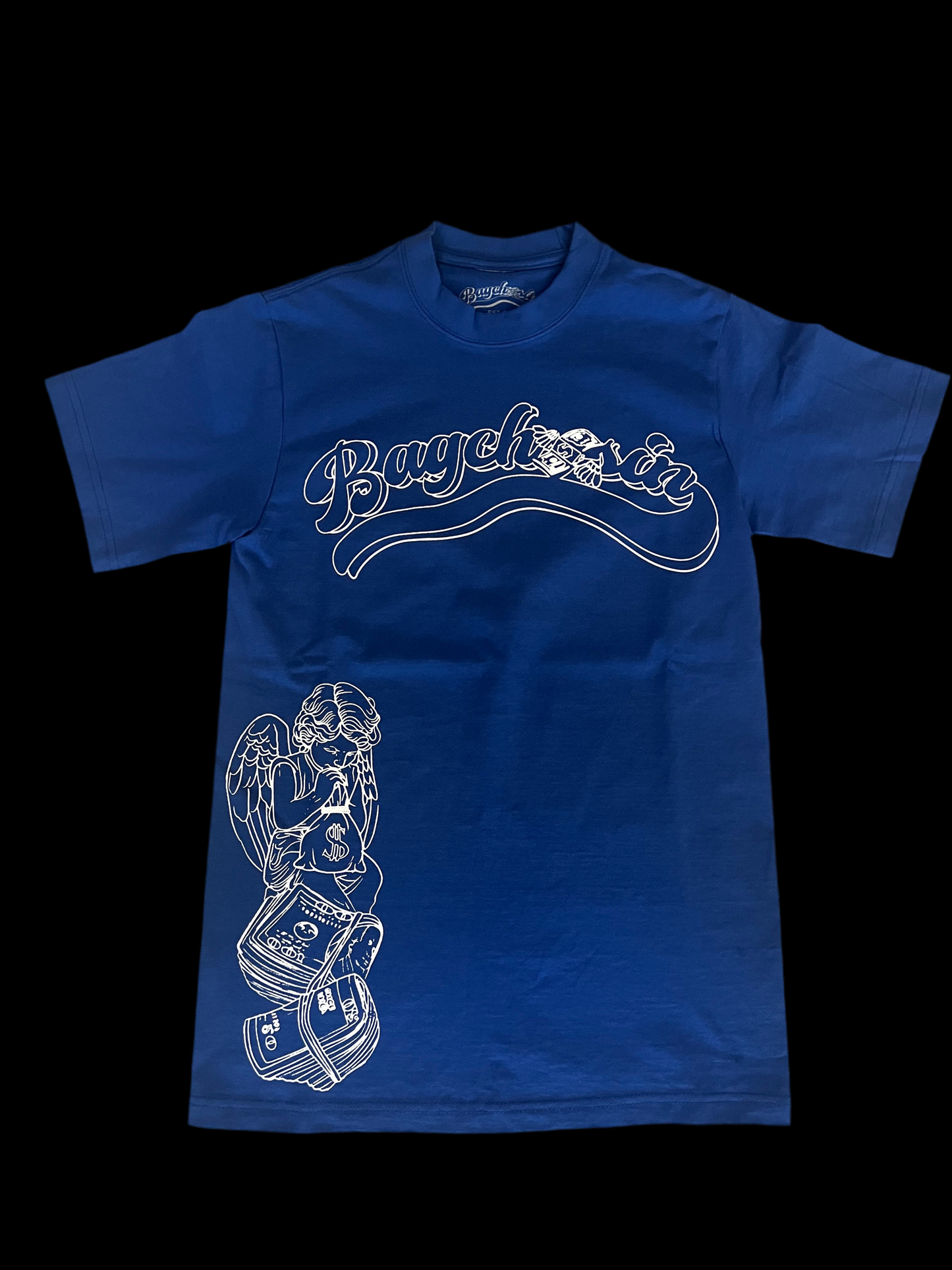 Blue BagCha$in Angel T-Shirt