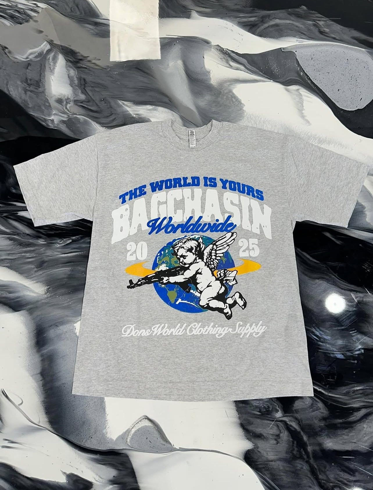 The World Is Yours Tee Gray