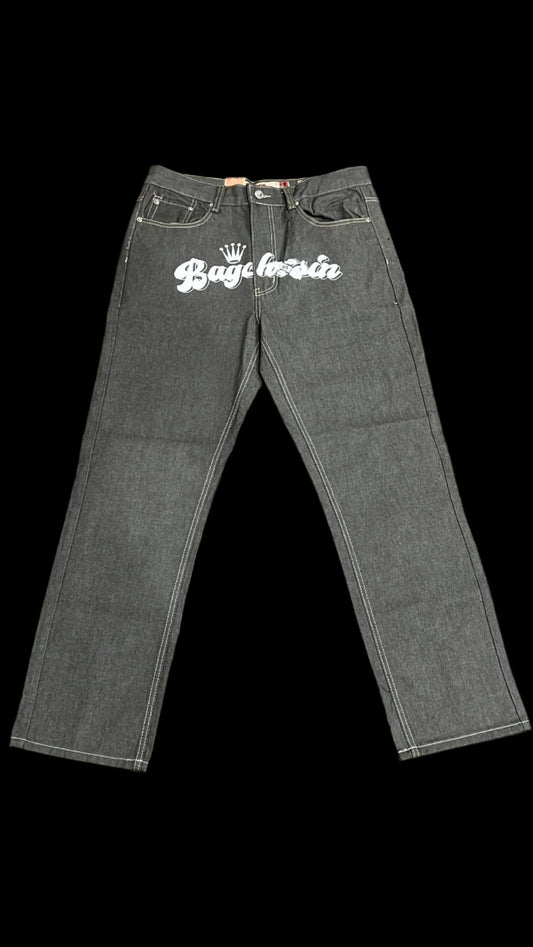 Light Grey BagChasin Denims Crown Logo