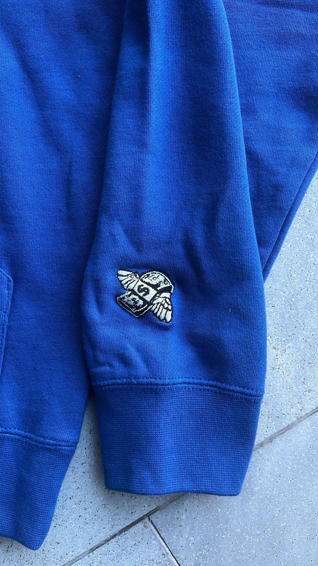 Royal Blue BagCha$in OG Logo Hoodie