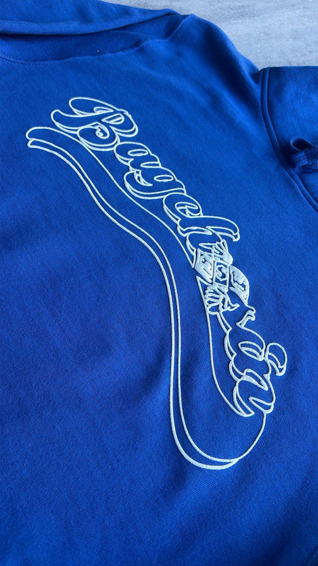 Royal Blue BagCha$in OG Logo Hoodie