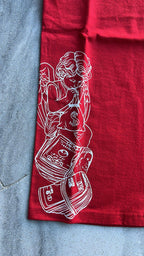 Red BagCha$in Angel T-Shirt