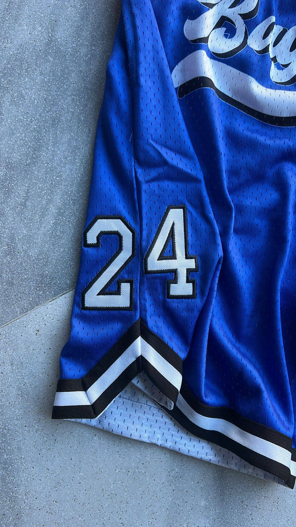 Royal Blue Retro Basketball Shorts