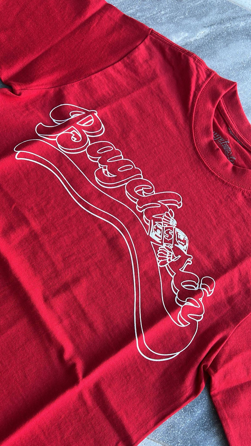 Red BagCha$in Angel T-Shirt