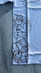 White BagCha$in Angel T-Shirt