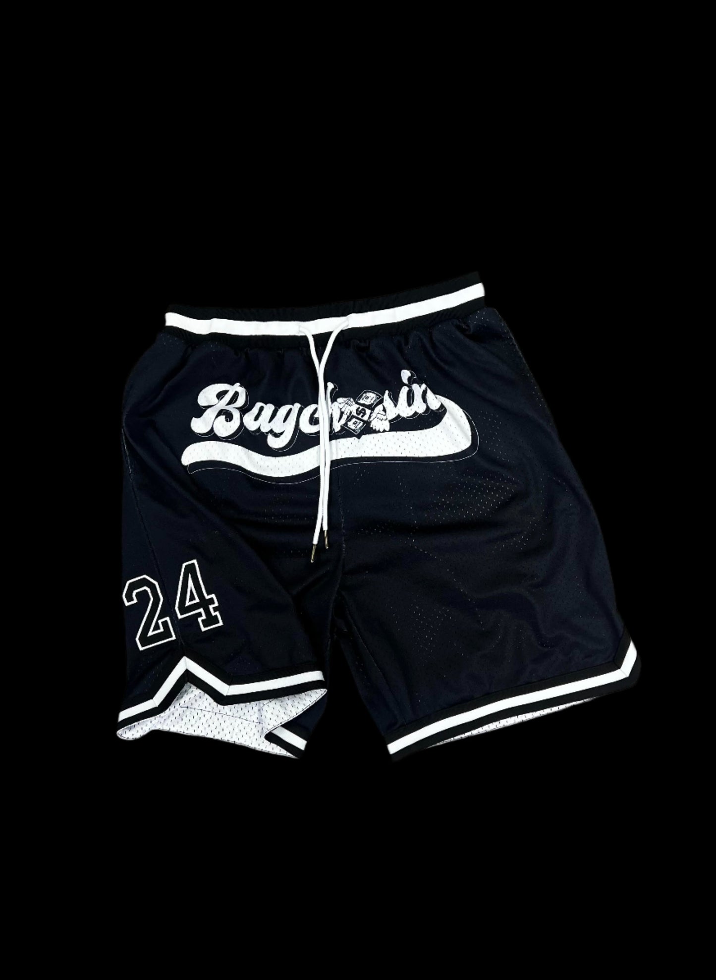 Midnight Black BagChasin Shorts