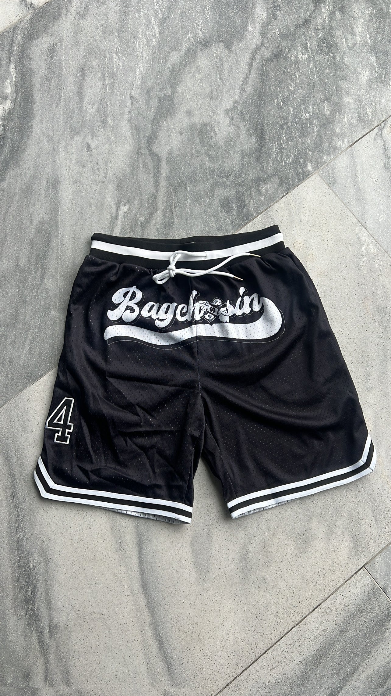 Midnight Black BagChasin Shorts