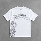 White BagCha$in Angel T-Shirt